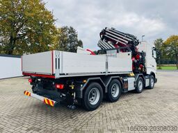 VOLVO FH 500 8x4 Kran F820 RA2.27 Jib & Winde Sofort