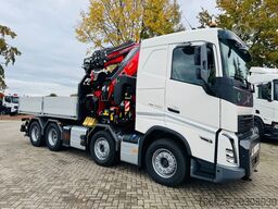 VOLVO FH 500 8x4 Kran F820 RA2.27 Jib & Winde Sofort