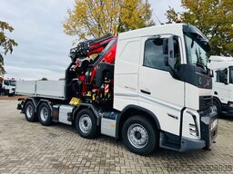 VOLVO FH 500 8x4 Kran F820 RA2.27 Jib & Winde Sofort
