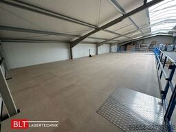 10x20m Lagerbühne , Belastung : 500kg/qm Unterkante: 2,5m ,ca. 200qm Systembühne