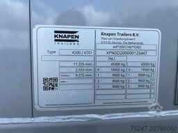 Knapen Trailers K200 - 70m3 Powersheet *Nieuw / Neu*