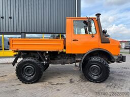 UNIMOG 424 + 4X4 + BJ 1977 + MANUAL + 261666 KM + HYDR...