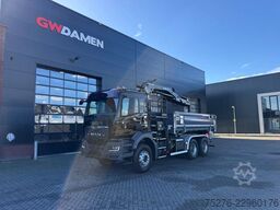 MAN TGS 33.470 6x4 3 zijdige Kipper/ Hiab 188 B-3 E...