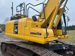 Komatsu PC240LC-11E0 crawler excavator with Rototilt and g