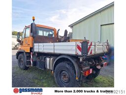 Unimog U300 405/20 4x4, Frontzapfwelle, Kipper
