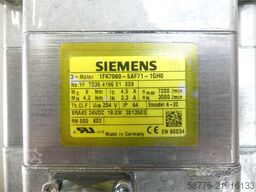 Siemens 1FK7060-5AF71-1GH0 Servomotor SN: YFT035419601008