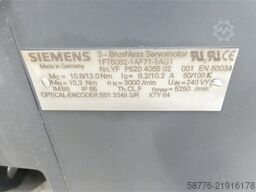 Siemens 1FT6082-1AF71-1AG1 Synchronservomotor SN: YFP520405502001