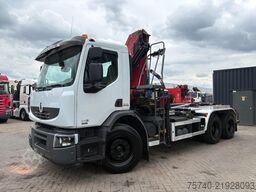 Renault Premium 370DXI + HMF 1430 K3 + 6X4 + HOOKSYTEM ...