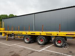 Nooteboom 3 axle extendable flatbed trailer