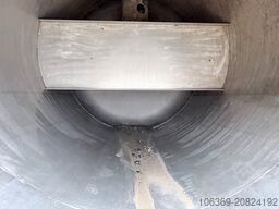 Tysse / Nomek 1500 L Edelstahl Sauganhänger