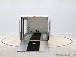 Brian James Trailer RACE SPORT 341-5521-35-2-12-W 550X210X196CM 3500KG GESCHLOSSENER AUTOTRAILER | WEISS