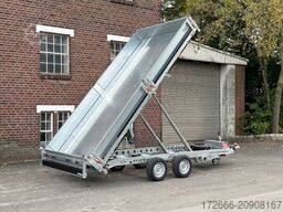 Brian James Trailer TIPPER 526-4020-35-2-12 | PENDELKLAPPE 400X200X30CM 3500KG RÜCKWÄRTSKIPPER | SCHWARZ