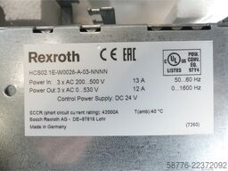 Rexroth Indradrive HCS02 HCS02.1E-W0028-A-03-NNNN MNR: R911305034 --