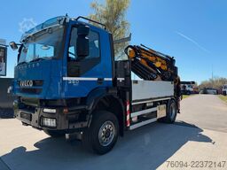 IVECO Trakker 360 4x4 Pritsche Kran 27m AHK
