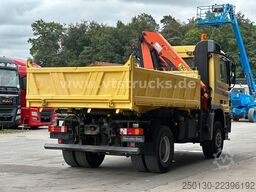 MERCEDES-BENZ Actros 1850 V8 MP2 4x4 BB Meiller-DSK, Palfinger