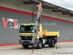 MERCEDES-BENZ Actros 1850 V8 MP2 4x4 BB Meiller-DSK, Palfinger