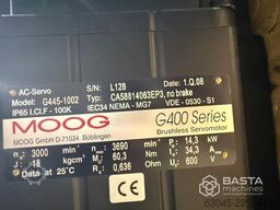 MOOG G400-1002 Series Brushless Servomotor CA58814063EP3, no brake