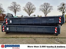  Abrollcontainer mit Klappe ca. 13m³, überfahrbar