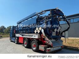 DAF XF530 FT 4x2 mit Kroll, ADR Saug- /Druckanhänger