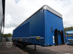 Kogel 3 axle curtainside trailer with side boards