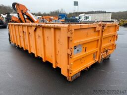 Garant Abrollmulde mit HMF Kran + Funk