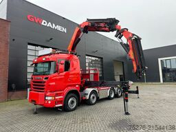 Scania R560 V8 8x2 Trekker-Bakwagen Palfinger PK 53002...
