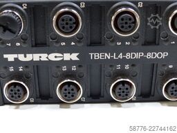 Turck TBEN-L4-8DIP-8DOP Kompaktes Multiprotokoll-I/O-Modul für Ethernet