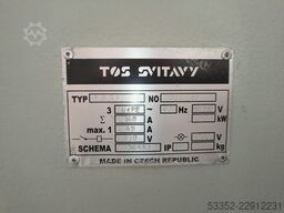 TOS P23   250 x 180mm