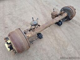SAF TRAILER AXLE DRUM SINGLE TIRE.