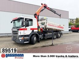Scania P 320 6x2/4, Lenk-/Liftachse, Kran Palfinger PK