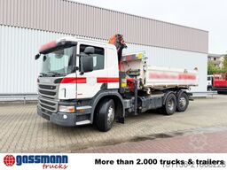 Scania P 320 6x2/4, Lenk-/Liftachse, Kran Palfinger PK