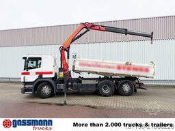Scania P 320 6x2/4, Lenk-/Liftachse, Kran Palfinger PK