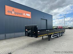 Kässbohrer NEW HEAVY DUTY FLATBED / TWISTLOCK / ALU DROPSI...
