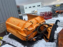 Schmidt folding wing snow plough