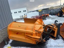 Schmidt folding wing snow plough