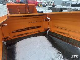 Schmidt folding wing snow plough