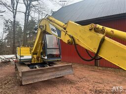 Kobelco SK60 crawler excavator with bucket