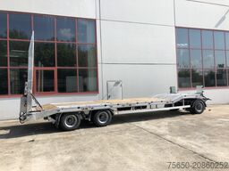 Möslein T 3-6 VB 3 Achs Tieflader- Anhänger, Luftgefedert, Verbreiterung