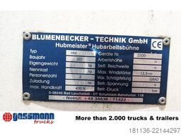 Mitsubishi Canter Fuso 7C15 4x2, Blumenbecker