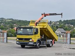 MERCEDES-BENZ ATEGO 818 * KIPPER 4,05m + PK 6501A * TOP