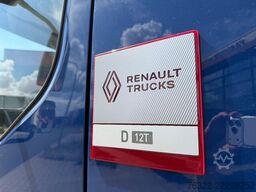 Renault D 12 LOW P4X2  210E6 / PLYWOOD GESLOTEN LAADBAK...