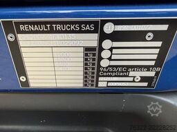 Renault D 12 LOW P4X2  210E6 / PLYWOOD GESLOTEN LAADBAK...