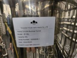Sonstige Vakuumfiltrationsanlage 5x Buchner-Nutsche