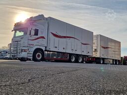 Scania R620-V8 Highline 6x4 - Bussbygg box with heater...