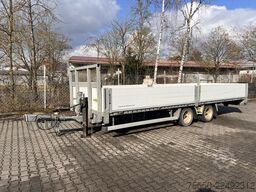 Humbaur HBTZ 137224  14,4 t Tandem- Pritschenanhänger- Tieflader