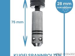 GERD WOLFF Kugelspannbolzen D28 x 50 mm