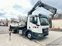 MAN TGL 12.220 Kipper KRAN 14m FUNK Greifer  AHK