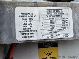 GROENEWEGEN DRO-14-27 DUTCH QUALITY TRAILER | BPW DRUM.