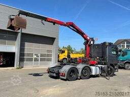 MERCEDES-BENZ Actros 2546 L 6x2  SZM / Kran HMF 1444 faltbar