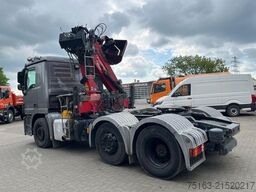 MERCEDES-BENZ Actros 2546 L 6x2  SZM / Kran HMF 1444 faltbar